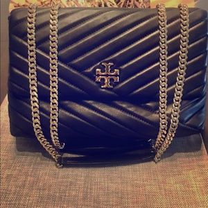 Tory Burch Kira Chevron Leather Shoulder Bag